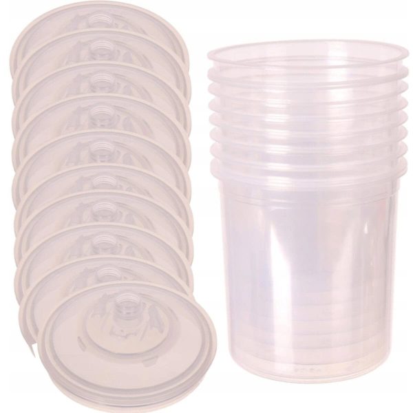 Set Providnih Posuda Čaša Za Špricu Lakiranje sa Mjericama 650ml