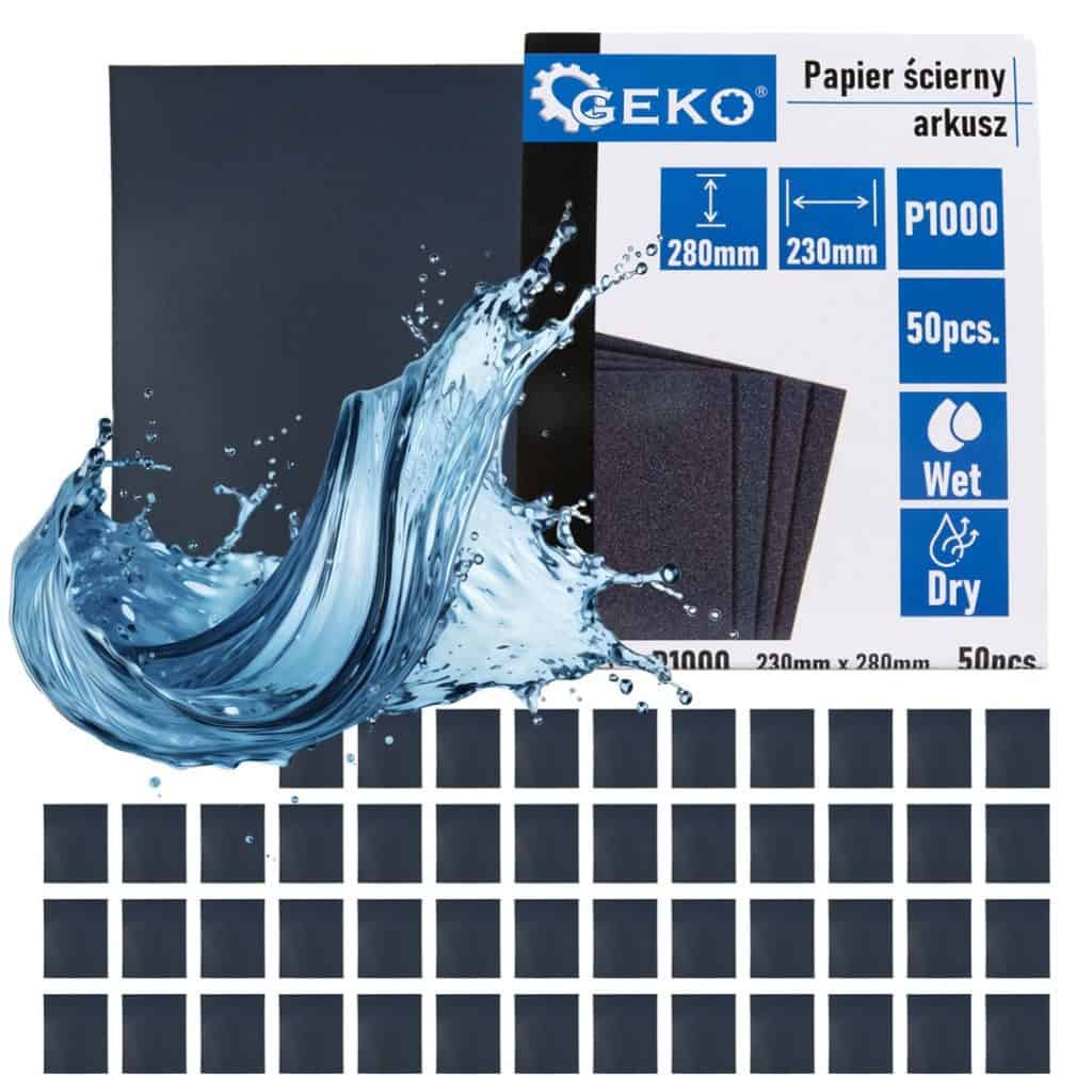 Vodobrusni Šmirgl Papir 230X280 P1000 Tabla