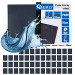 Papir za šmirglanje, blok, 50 komada, vlažni i suhi, dimenzije 230x280mm, P1000, za brušenje i poliranje, visok kvalitet.