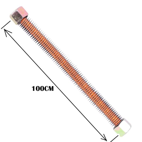 Bakarna Cijev za Kompresor Povezivanje Glave 100cm 1"