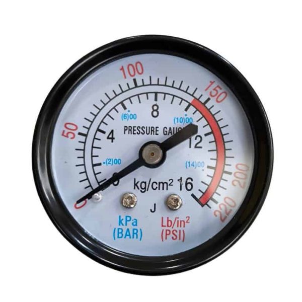 Manometar Barometar za Kompresor Mjerenje Pritiska 1/4 10Bar 50mm