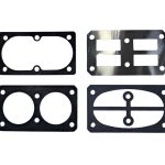 Razni dijelovi za kompresore i motore, gume, papuče i usisni filtri za alat, razni dijelovi za air tools.