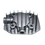 Alt tekst: Metalni dijelovi za pneumatske alate, kompresorski dijelovi, industrijski alati.