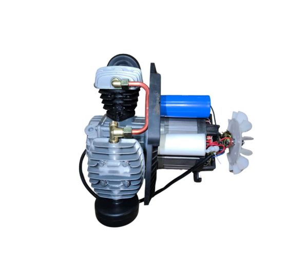 Elektro Motor i Glava sa dva Klipa za Kompresor 1,8kW 360L/min