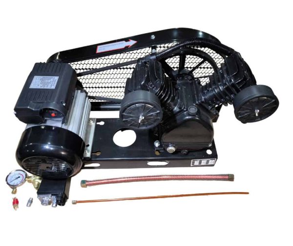 Elektro Motor i Glava za Kompresor 2,2kW 240L/min