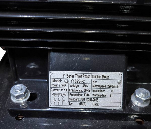 Elektro Motor i Glava za Kompresor 5,5kW 900L/min