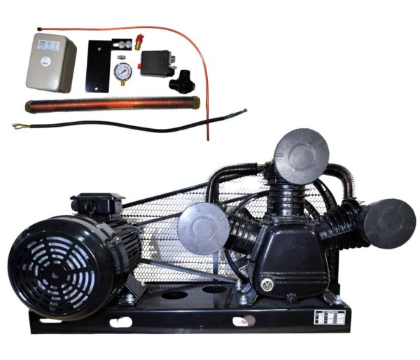 Elektro Motor i Glava za Kompresor 5,5kW 900L/min