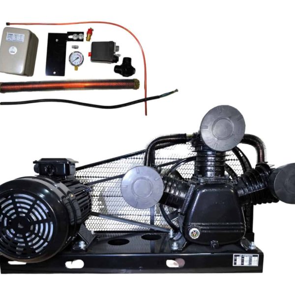 Elektro Motor i Glava za Kompresor 5,5kW 900L/min