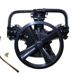 Visoki kvalitet industrijskog zračno-pneumatskog motora sa ventilom i remenicom, idealan za teške radove.