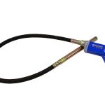 Otvoreni električni pištolj za zrak, industrijski alat za rad sa kompresorom.