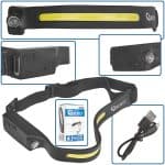 Naglavna Led Lampa Sa Senzorom Pokreta 3W Cob + 1W Xpe