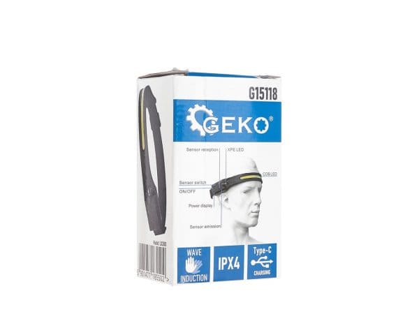 Naglavna Led Lampa Sa Senzorom Pokreta 3W Cob + 1W Xpe