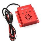 Kompresorski regulator za pneumatske alate, industrija i automobilizam, crveni metalni kućište.