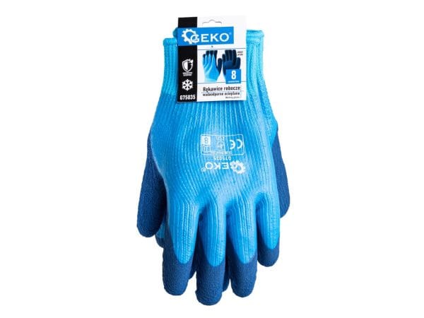 Vodootporne Radne Termo Rukavice Latex Vel. 8 G75035 Geko