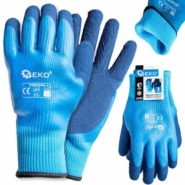 Vodootporne Radne Termo Rukavice Latex Vel. 8 G75035 Geko