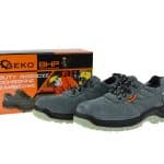 Radne sigurnosne zaštitne cipele za rad na gradilištu.
