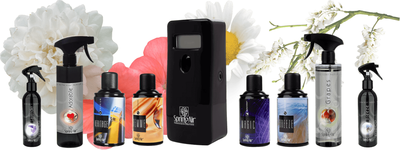 Air tools za aromaterapiju, sprejevi za dom i automobile, sadrže različite mirise i osveživače prostora.
