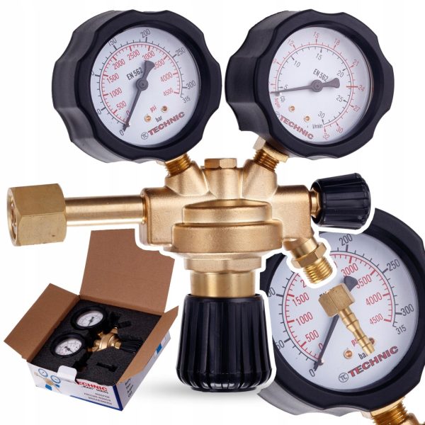 Regulator Za CO2 Argon Sa Dva Manometra 315bar
