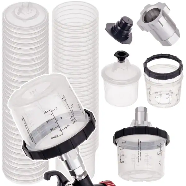 Set Providnih Posuda za Špricu 200ml sa Adapterom 16x1,5mm 50/1