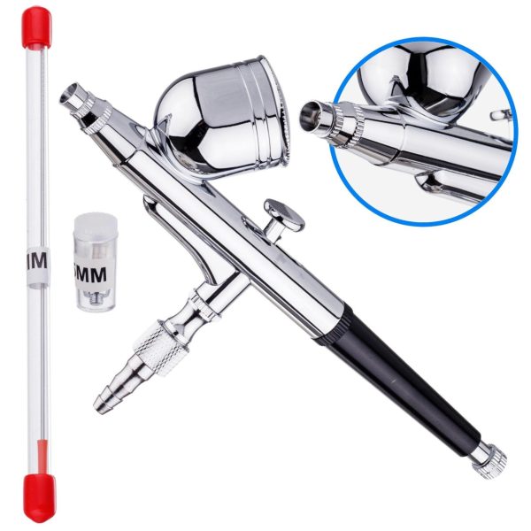 Airbrush Set sa Dvije Dizne 0,2mm + 0,3mm AB-130