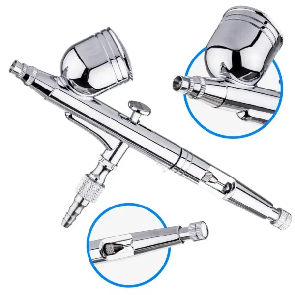 Airbrush Set Sa Dvije Dizne 0,2mm + 0,3mm AB-130J