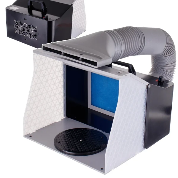 Kabina za Airbrush sa Dva Hladnjaka i LED Svjetlom