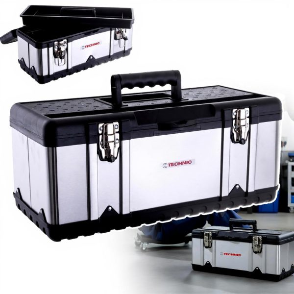 Kutija za Alat 23" 58cm Tacna Zaključavanje Inox ABS Konstrukcija