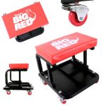 Radionička Prenosiva Stolica Tabure za Mehaničare i Baza za Alat