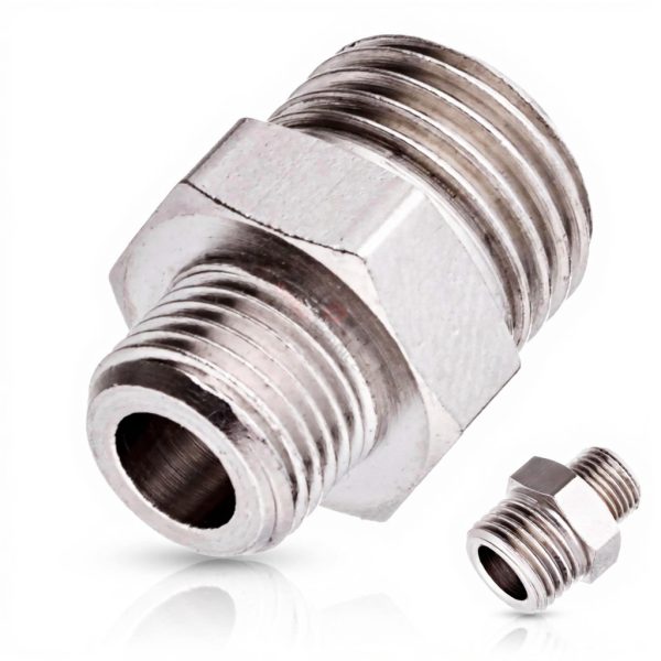 Redukcija za Airbrush 1/8 muški navoj na 1/4 muški navoj