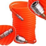 Spiralno Crijevo za Kompresor 5m 5x8mm Sa Brzim Spojnicama PE