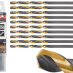 Borer Za Metal Zlatno-Crni HSS 2.0MM T02020 TVARDY