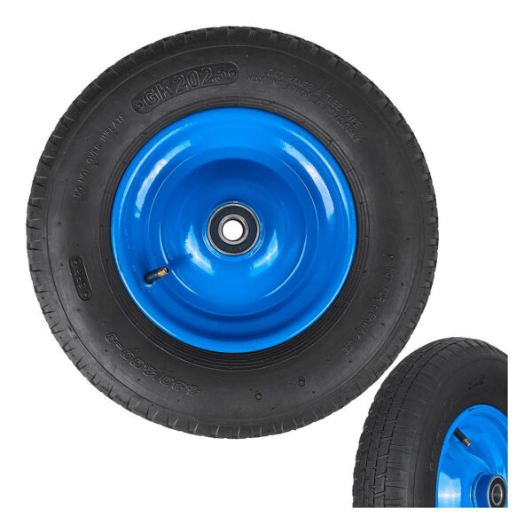 Guma Sa Plavom Felgom Za Kolica 4.00-8 6PR 20MM G71029