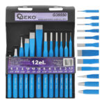 Set 12/1 Izbijača Dlijeta Kirneri Tačkaši CR-V G38550 Geko