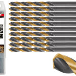 Borer Za Metal Zlatno-Crni HSS 6.50MM T02065 TVARDY