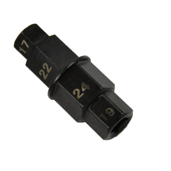 Nasadni Ključ Za Prednju Osovinu Motocikla 17 19 22 24MM G02685