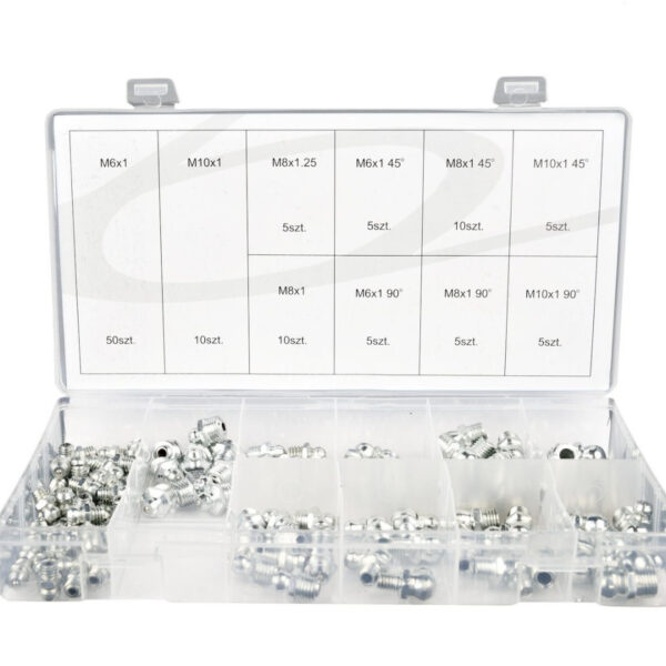 Set 110/1 Hidrauličnih Mazalica Za Podmazivanje M6-M10 G02920