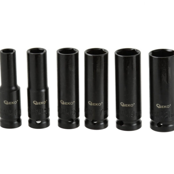 Set Dubokih Crnih Gedora 1/2" 10-21MM G10500