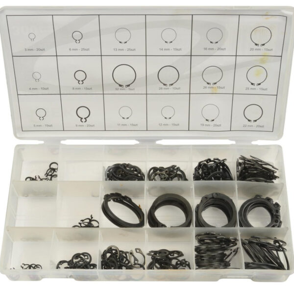 Set Vanjskih Zeger Osigurača Prstenova 300/1 3-32MM G02802