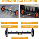 Dizna Nastavak za Pranje Podvožja Podova Površina 2 u 1