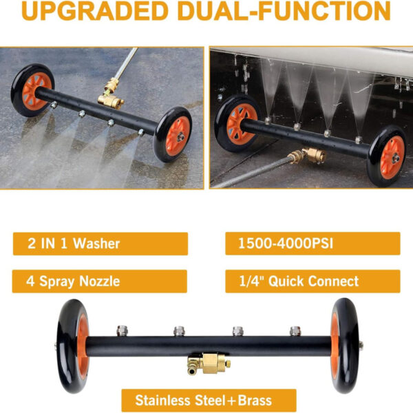 Dizna Nastavak za Pranje Podvožja Podova Površina 2 u 1