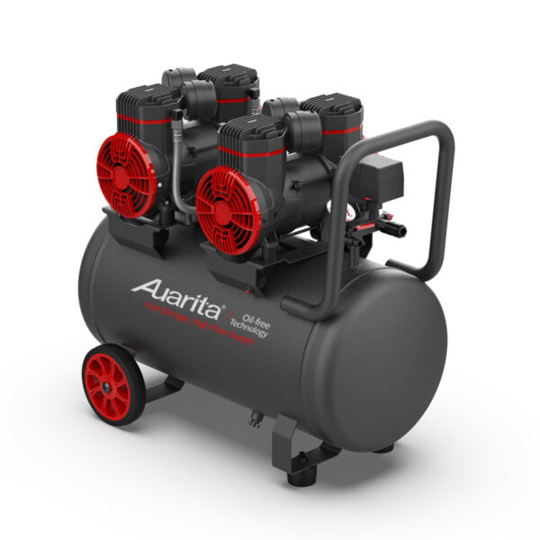 Polu Tihi Bezuljni Kompresor 50L Auarita 2-1450X2F50
