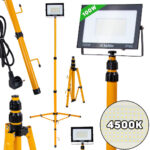 Led Reflektor 100W Sa Teleskopskim Stativom 4500K K02063