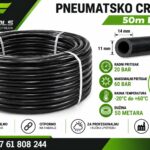 Pneumatsko Crijevo Od PA Plastike 14x11MM Rinfuza (50M)