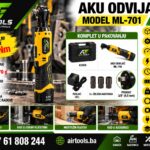 AKU Udarna Račna Odvijač 3/8" 12V 25,2Nm